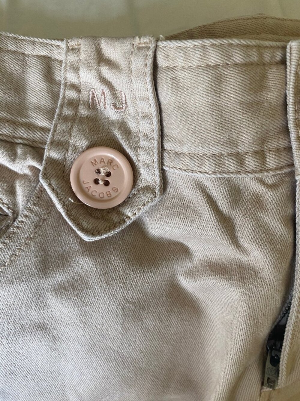 Marc by Marc Jacobs vintage A-line Tan Cotton Skirt - Picture 6 of 13